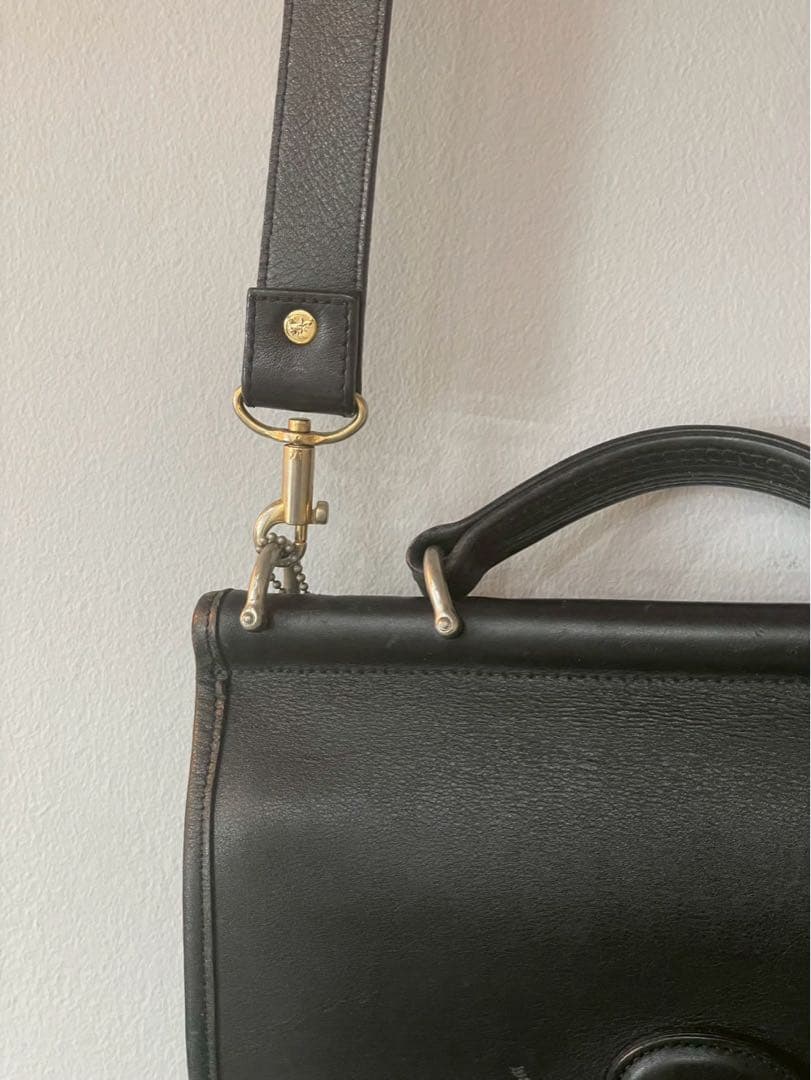 オールドコーチ ウィリスバッグ 2way ショルダーバッグ ブラック