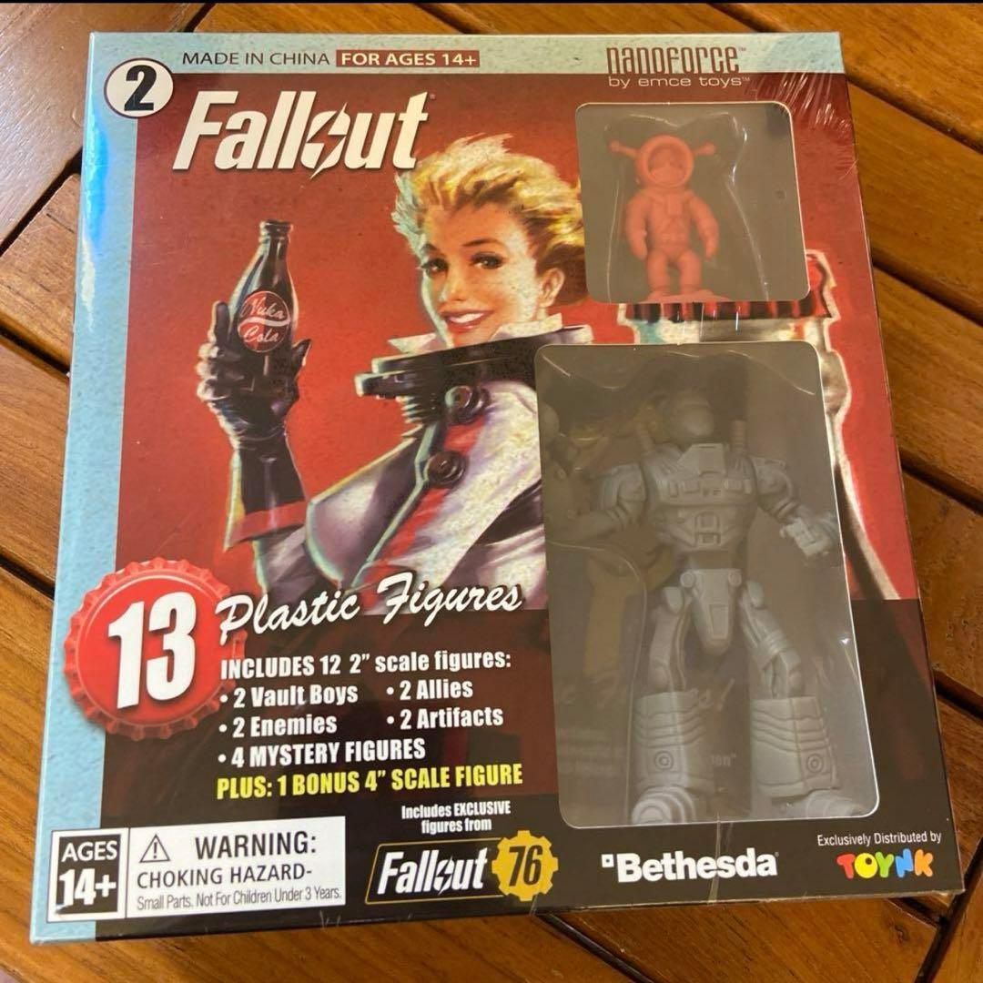 新品絶版　Fallout 76 フォールアウトフィギュア 13体セット アメリカ直輸入 Fallout フォールアウトフィギュアセット 3袋 未開封