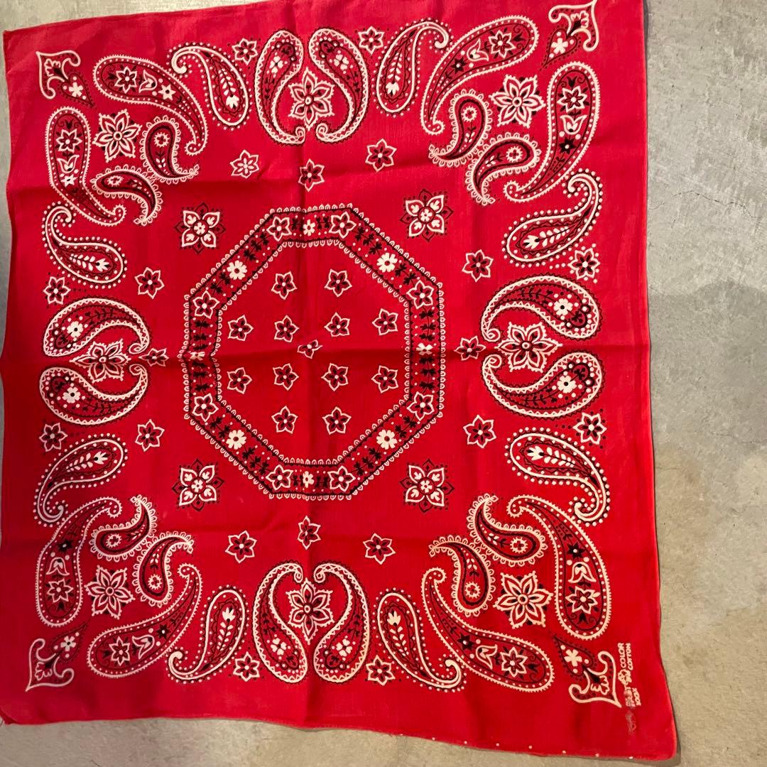 バンダナ　50枚　まとめ売り　エレファント　クッキー対　USA製　ビンテージ　①