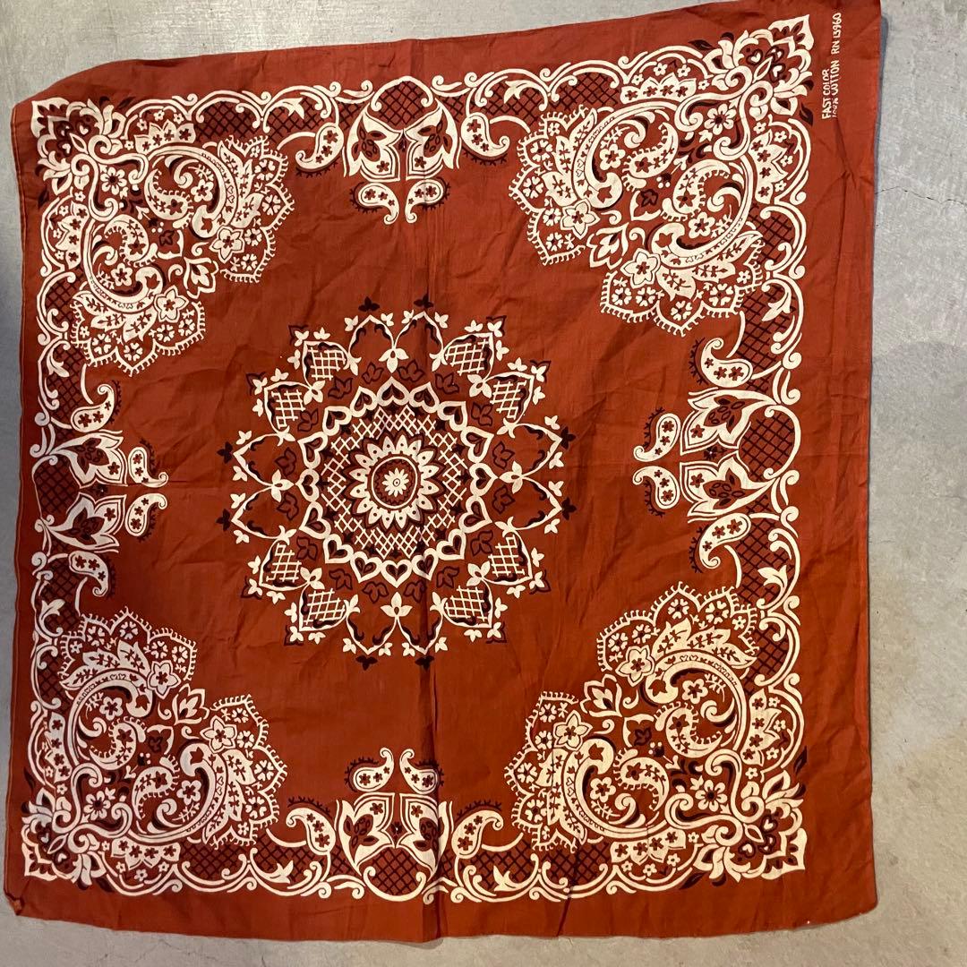 バンダナ　50枚　まとめ売り　エレファント　クッキー対　USA製　ビンテージ　①