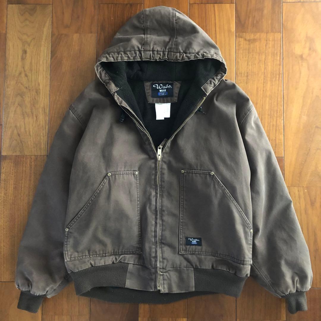 ウォールズ Walls ダック地 アクティブジャケットパーカー ブラウン 2XL
