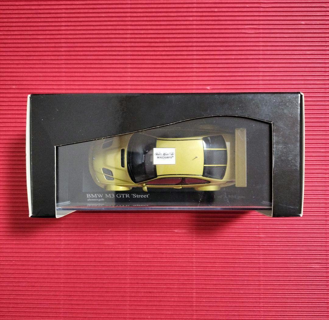 ミニチャンプス 1/43『BMW M3 GTR 'Street'』未開封品