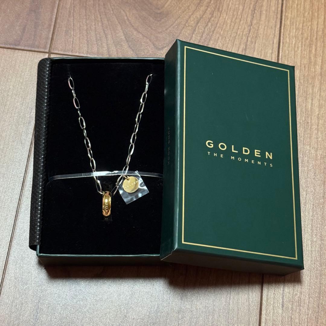 BTS Jungkook “GOLDEN THE MOMENTS” ネックレス JUNGKOOK GOLDEN THE