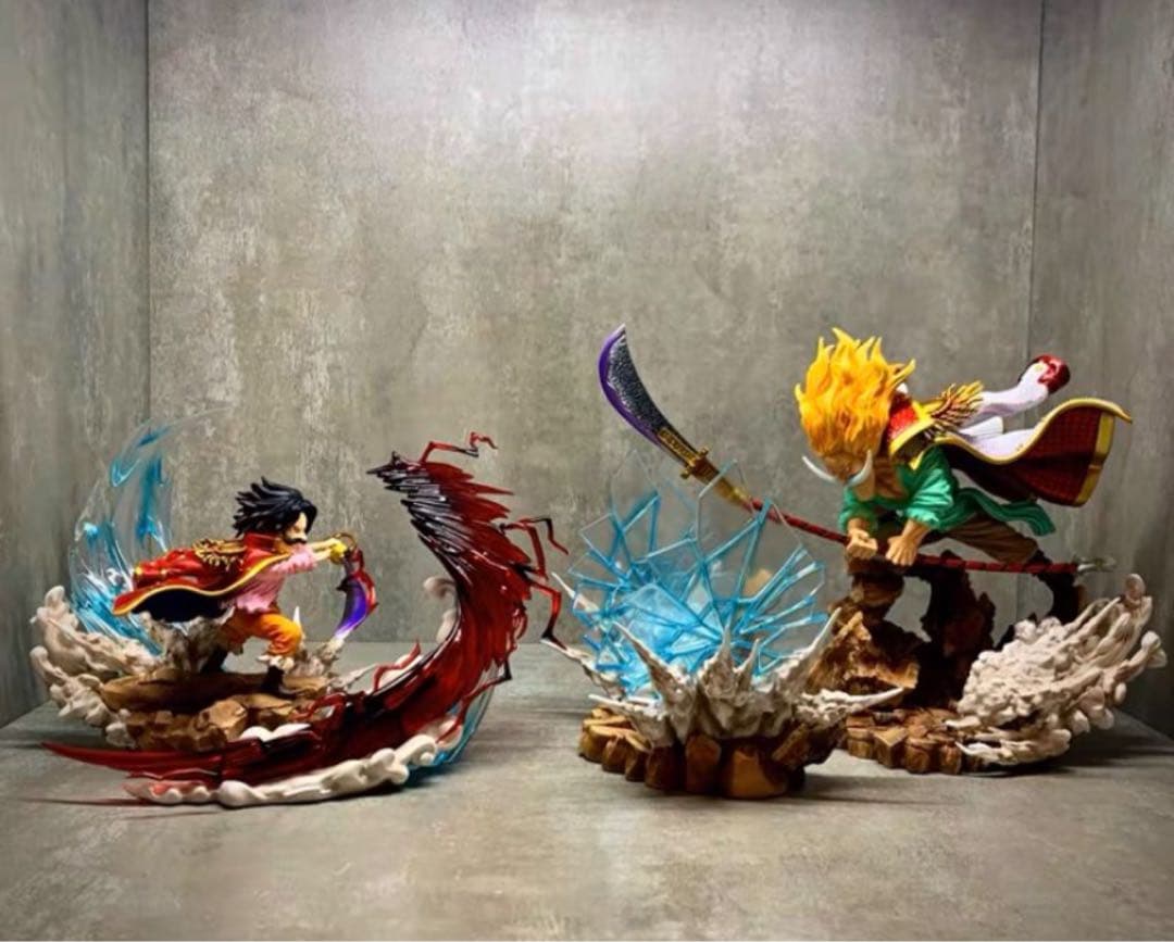 ワンピースフィギュア　ロジャー　白ひげ　　A+ Studio ワンピース A+-STUDIO ゴール·D·ロジャー VS 白ひげ フィギュア - メルカリ