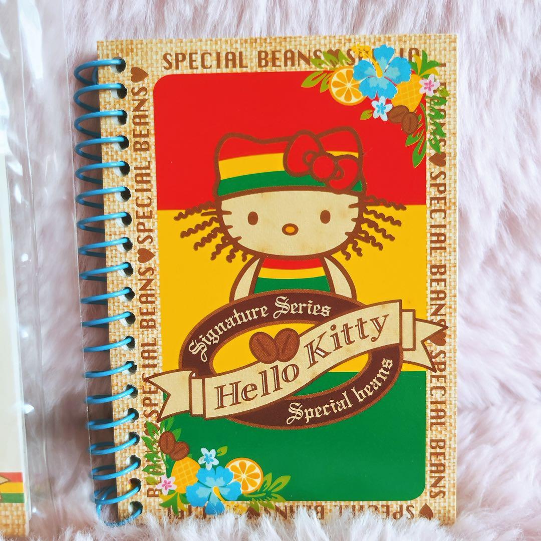 希少レア　ハローキティ　日焼け　ドレッド　ケース入りレターセット　メモ　2001