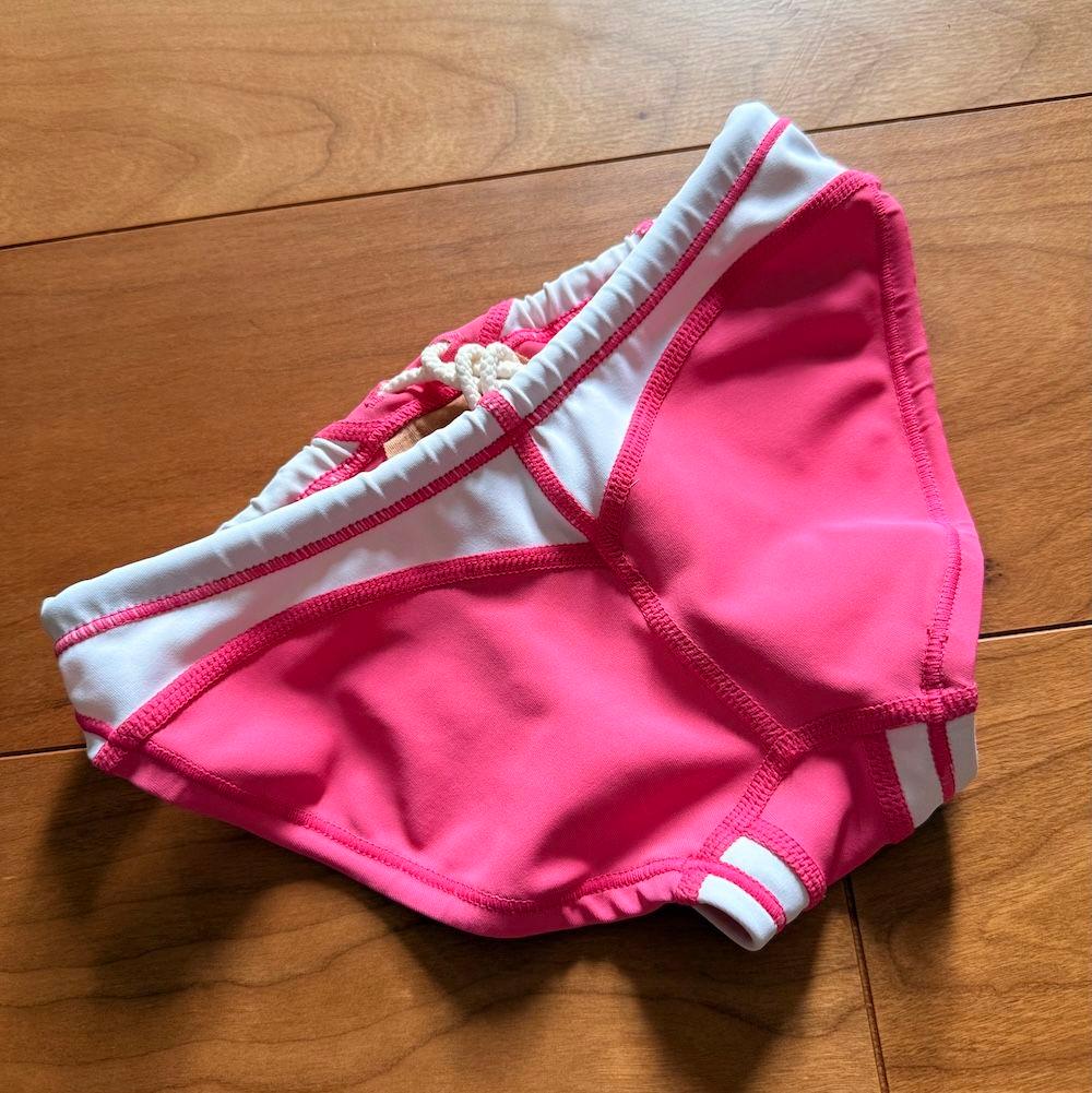 カスタムオーダー】MIZUNO RQ632 ピンク×ホワイト 140 競パン - メルカリ