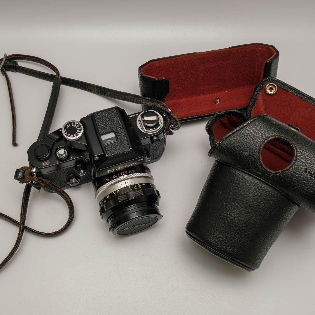 Nikon Nikon F2 フォトミック レンズ50mm1.4 皮ケース付き