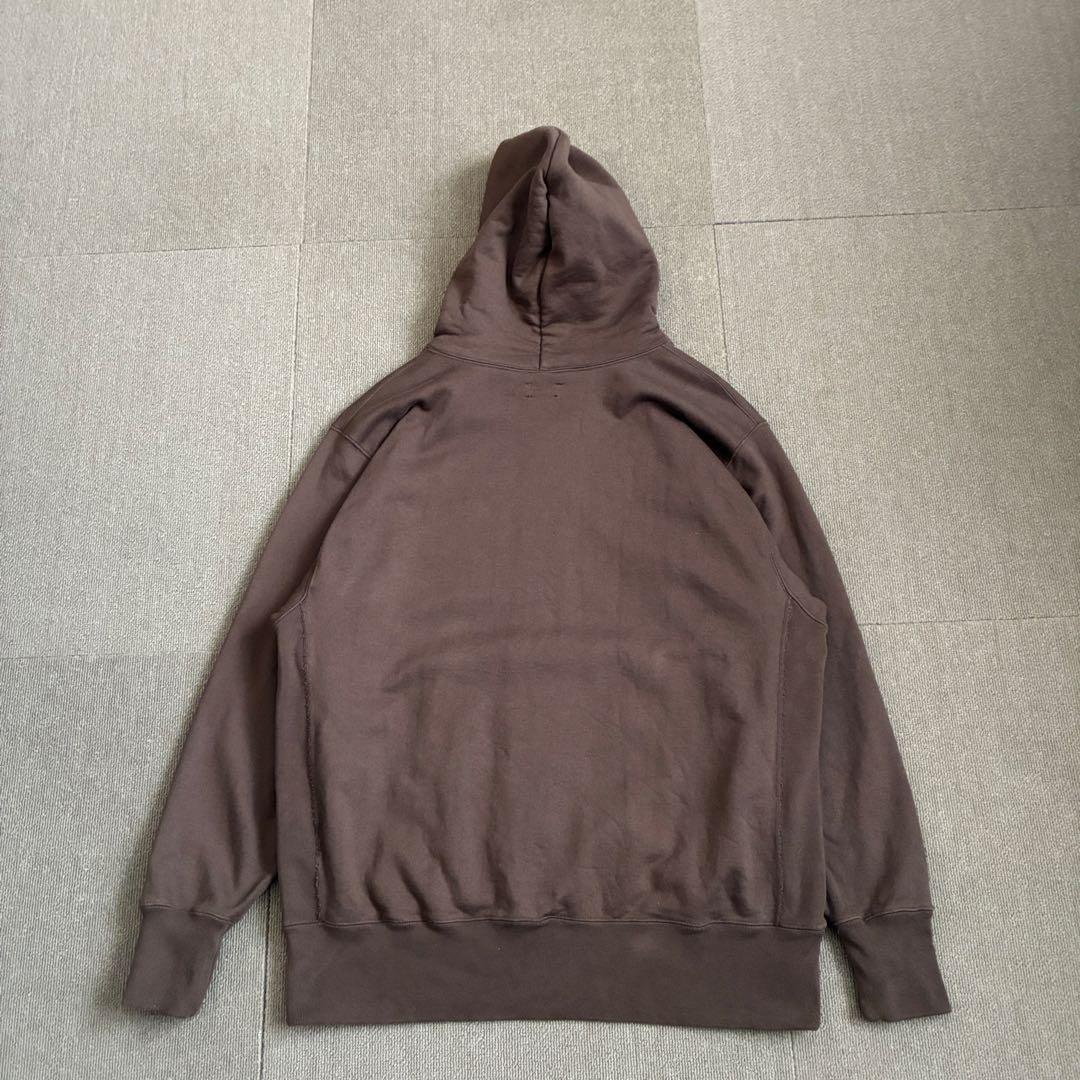 CIOTA 吊り裏毛 スウェット パーカー 茶 6 スビンコットン 日本製