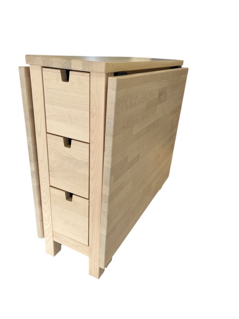 IKEA ノールデン ゲートレッグテーブル/バーチ