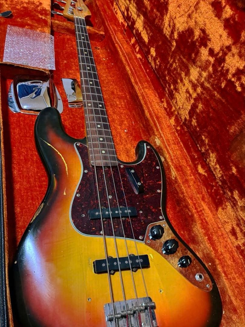 プレシジョンベース(ハンドメイド)サンバースト エレキベース 4弦 20