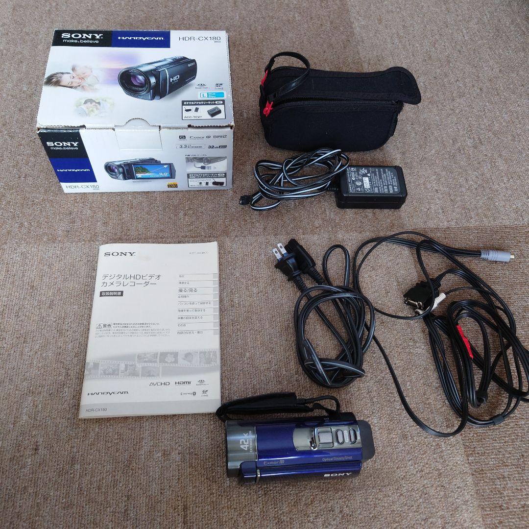 SONY HDR-CX180 ビデオカメラ