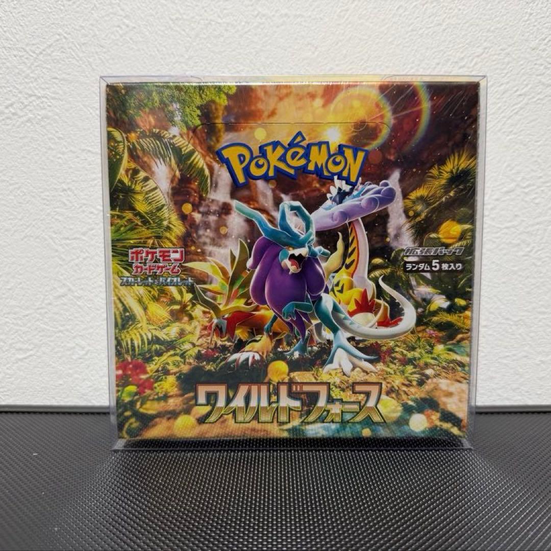 新品未開封シュリンク付き ポケモンカード ワイルドフォース 1BOX