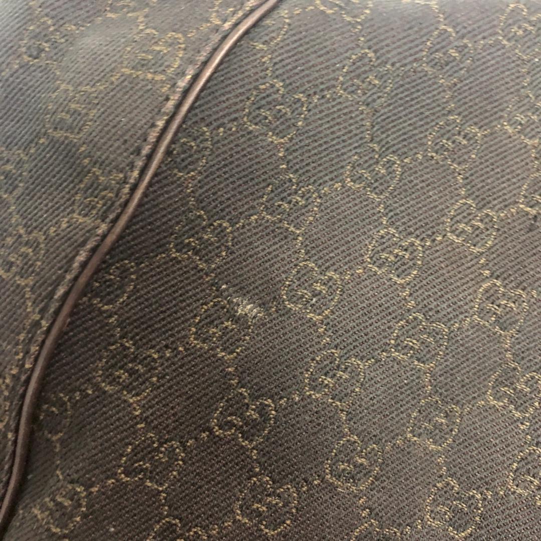 GUCCI グッチ GGキャンバス ハンドバッグ ブラウン レディース ブランド