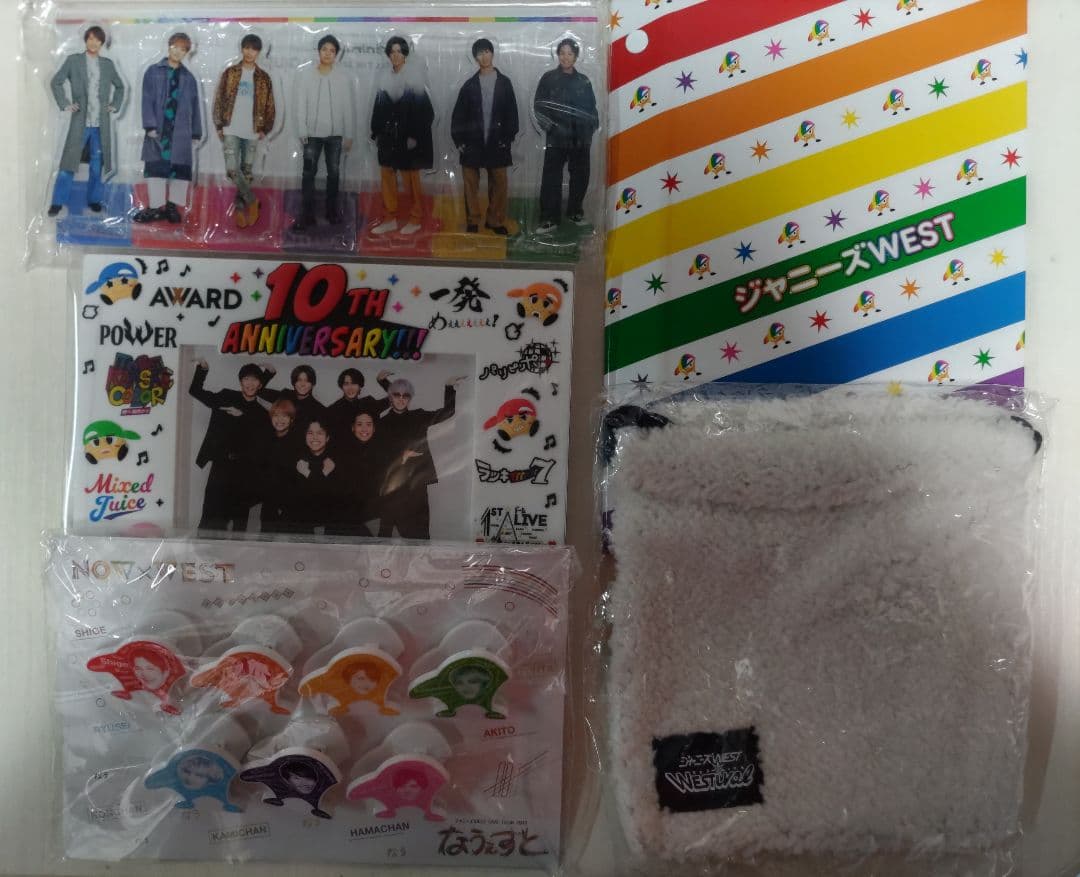 WEST.　藤井流星　ちびスト　グッズ　おまけ