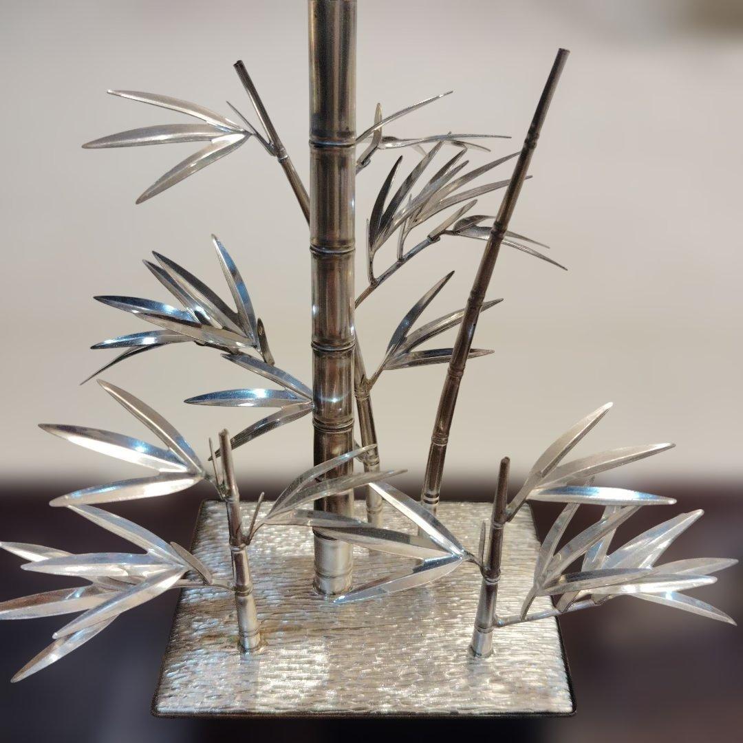 光則 純銀製 松竹梅