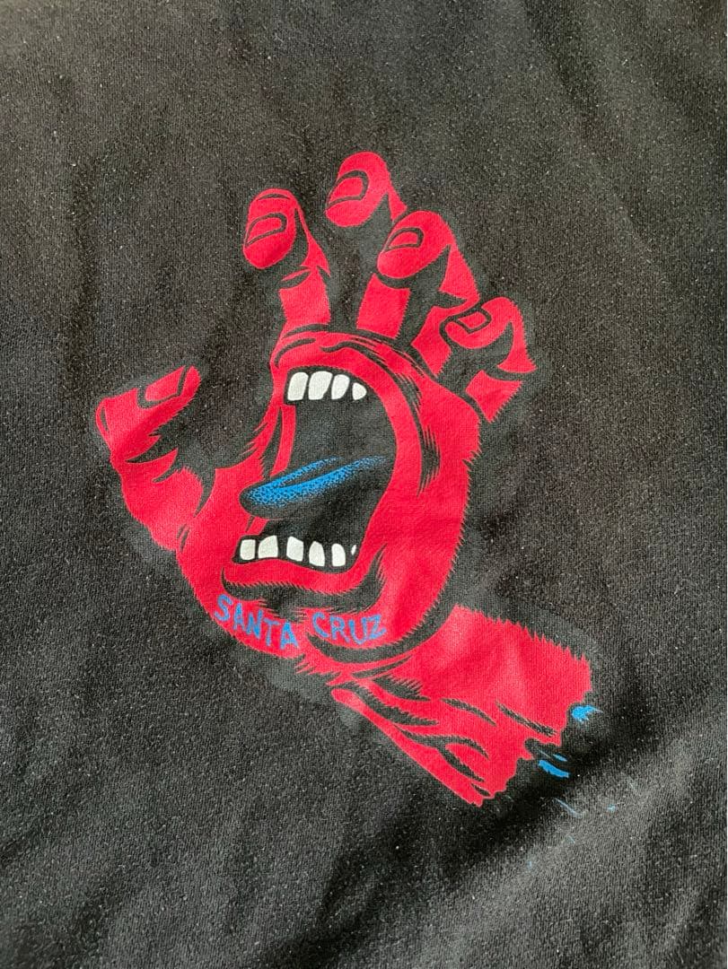 SANTA CRUZ 00s 赤ハンド パーカー