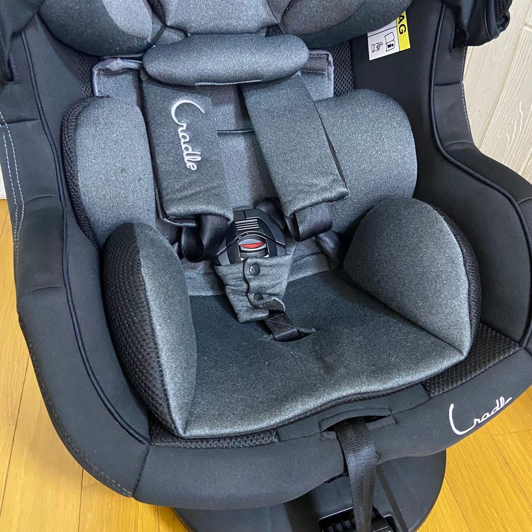 美品】クレイドル・オーカ クルターンプライムⅡ isofix バースデイ