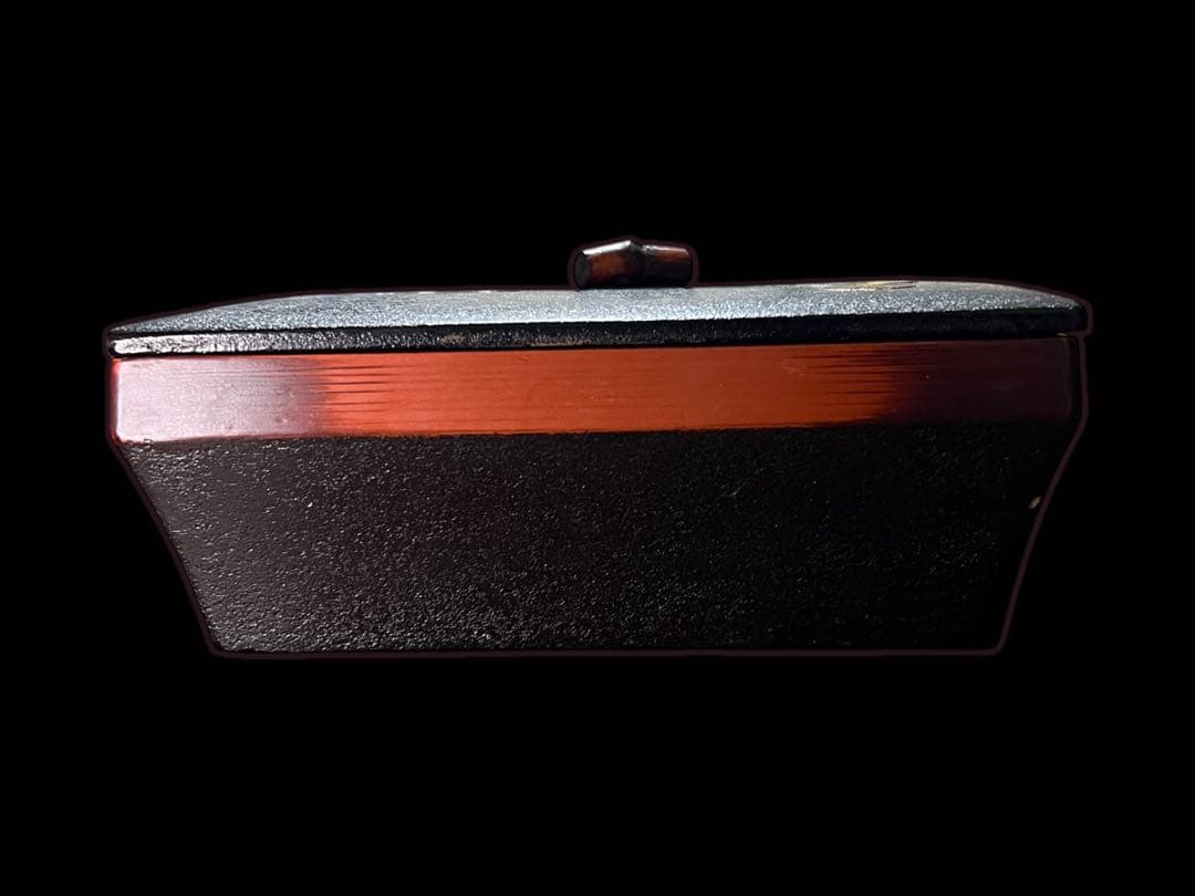 《和風アンティーク&レア》香川漆器 讃岐特産 天然木素材装飾美角菓子器