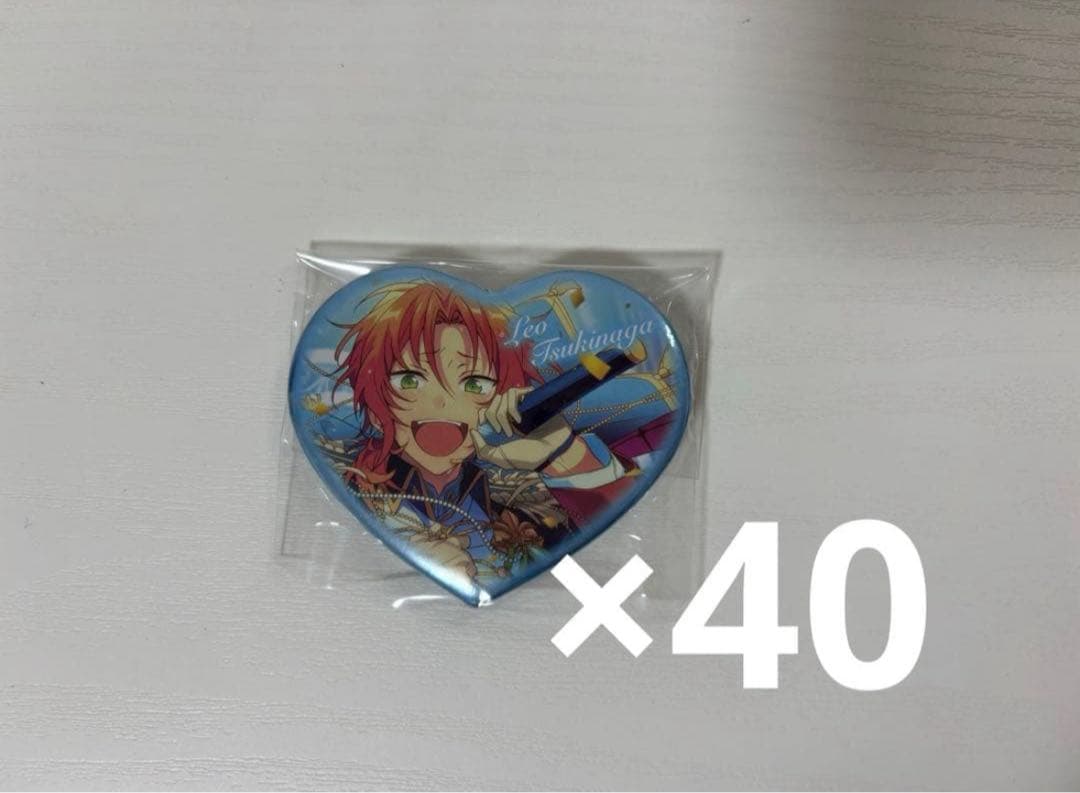 Knights あんスタ 月永レオ 缶バッジ 返礼祭 開花後 とるパカ ハート缶