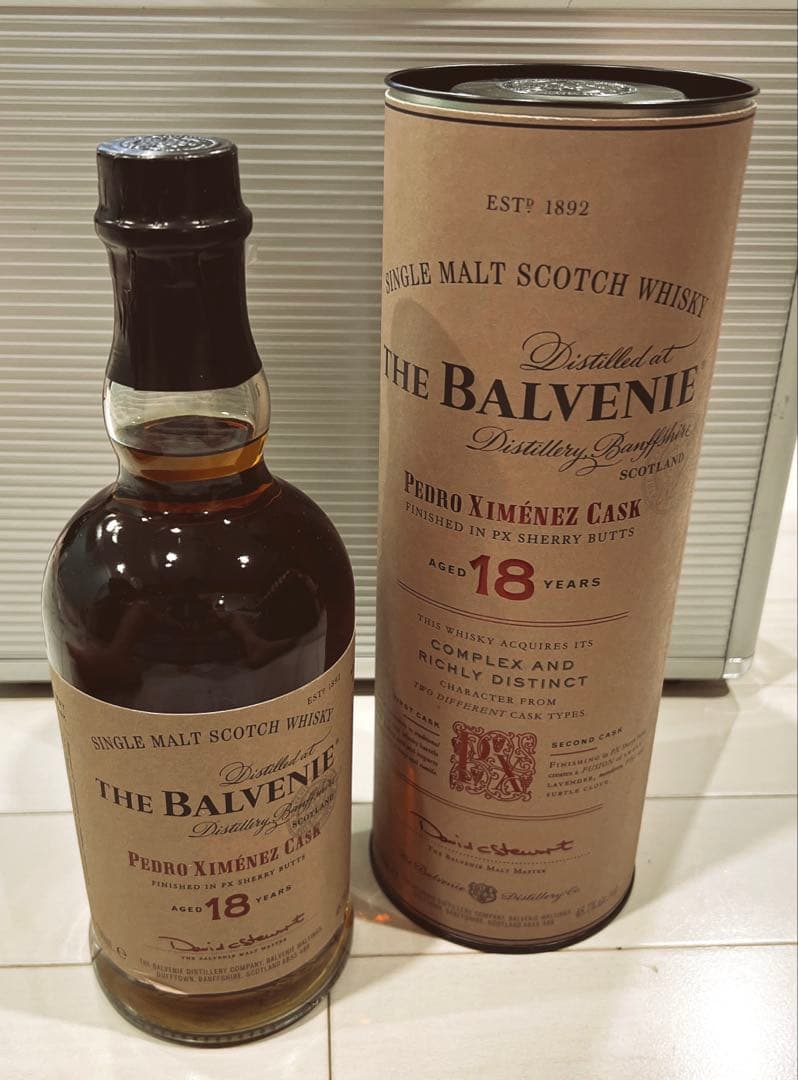 The Balvenie Pedro Ximénez Cask 18年 Balvenie 18 Year Old Pedro Ximénez Cask 70cl Whisky | Master Of Malt