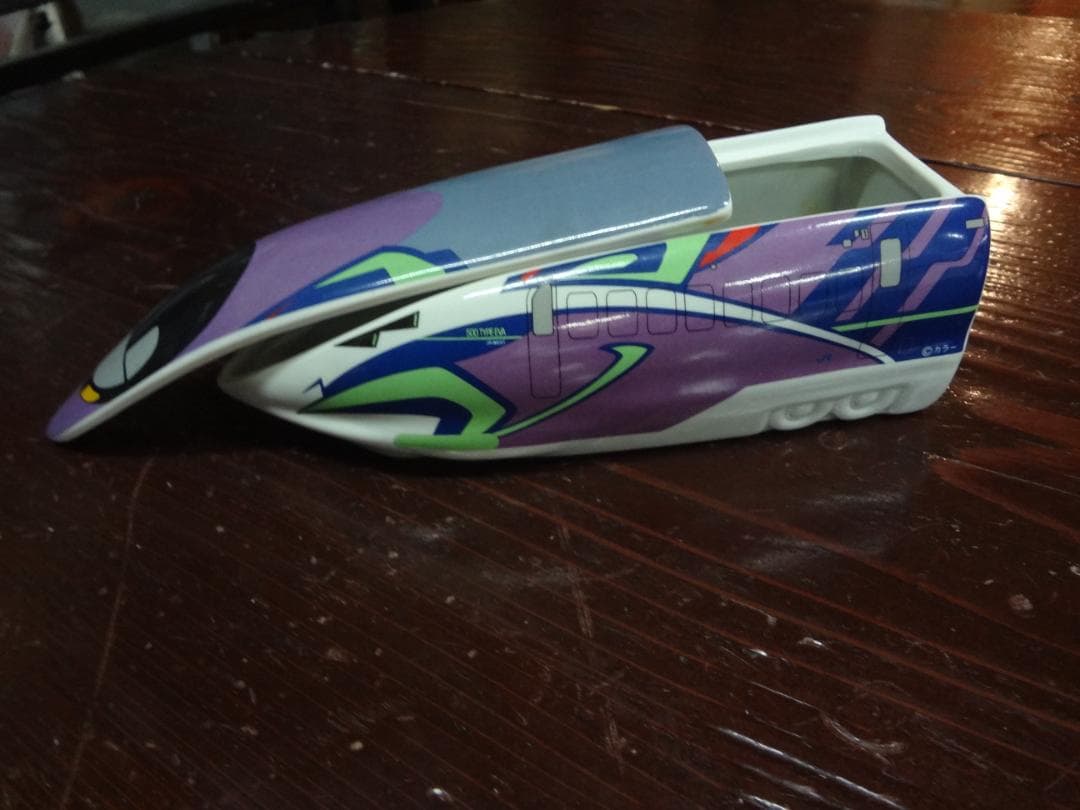 ドクターイエロー・エヴァンゲリオンコラボ新幹線・駅弁　陶器製BOX