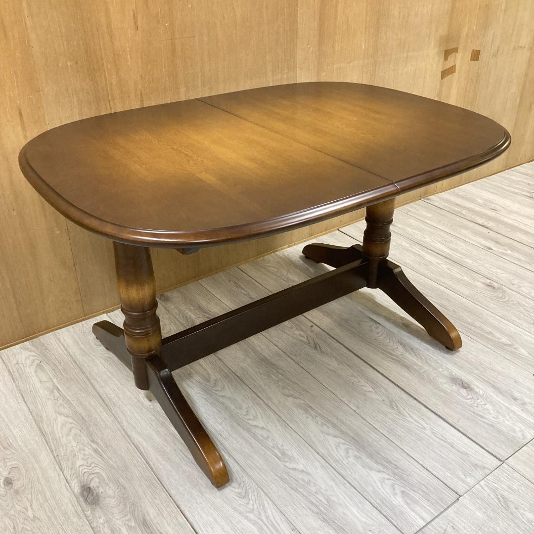 【飛騨産業】キツツキ　伸長式 ダイニングテーブル エクステンションテーブル　伸縮