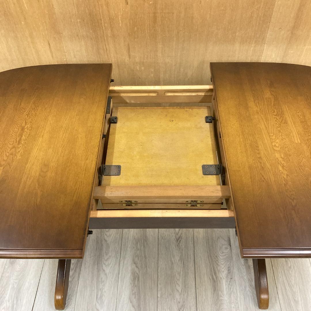 【飛騨産業】キツツキ　伸長式 ダイニングテーブル エクステンションテーブル　伸縮