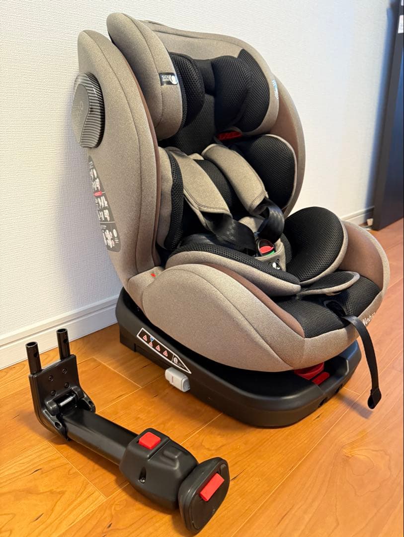 【美品】ネビオ ターンピット チャイルドシート 360° 回転式 ISOFIX