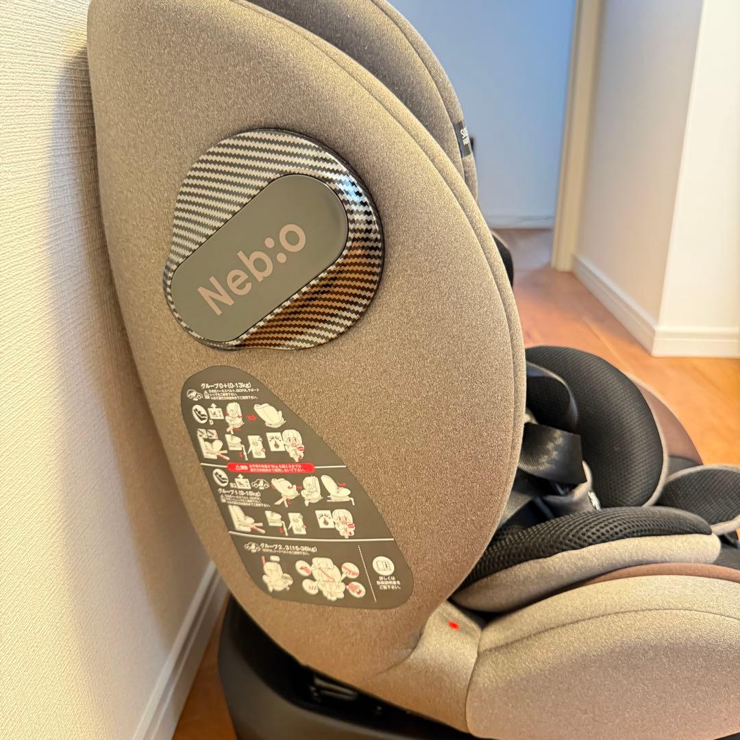 【美品】ネビオ ターンピット チャイルドシート 360° 回転式 ISOFIX