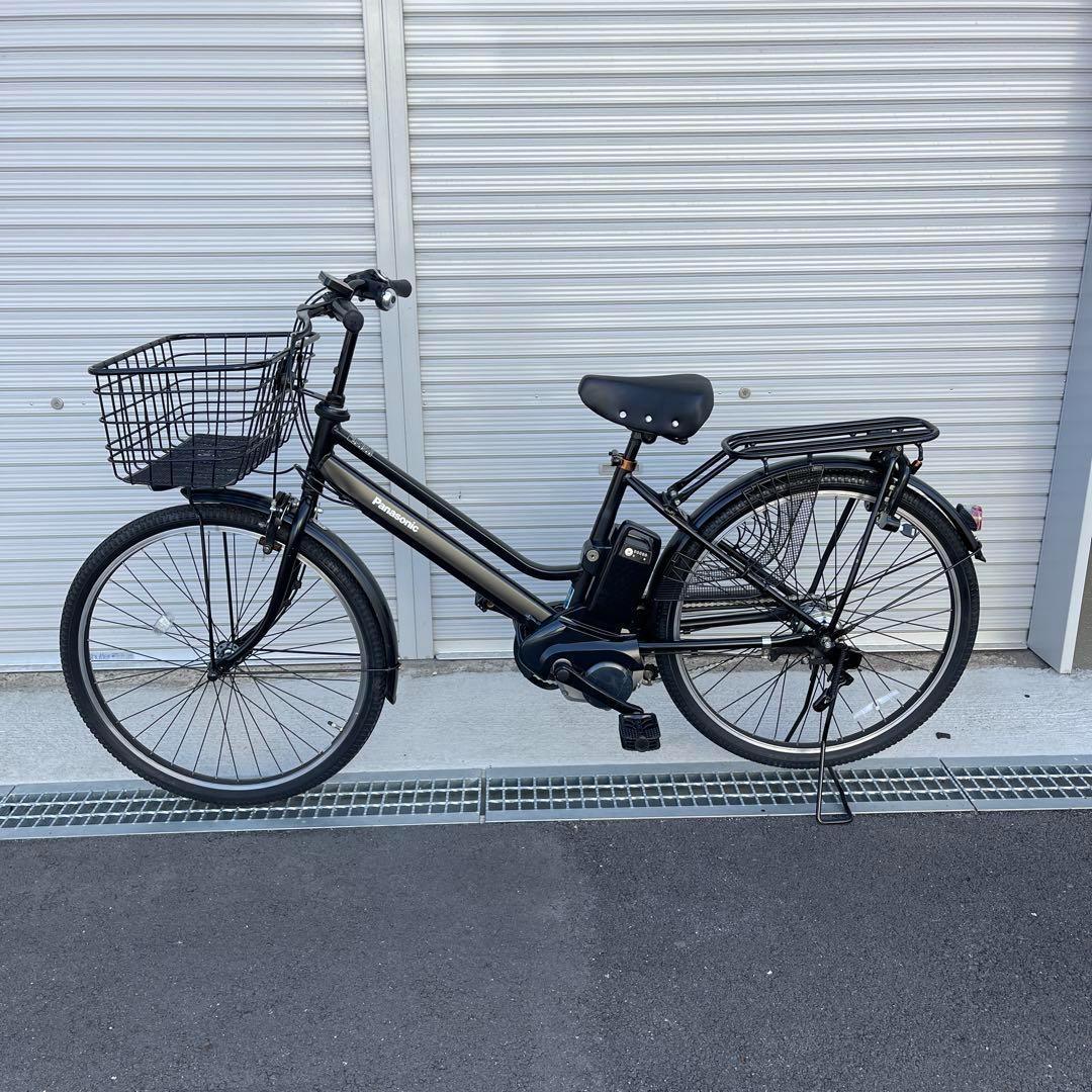 Panasonic新型電動アシスト自転車26インチ ブラック