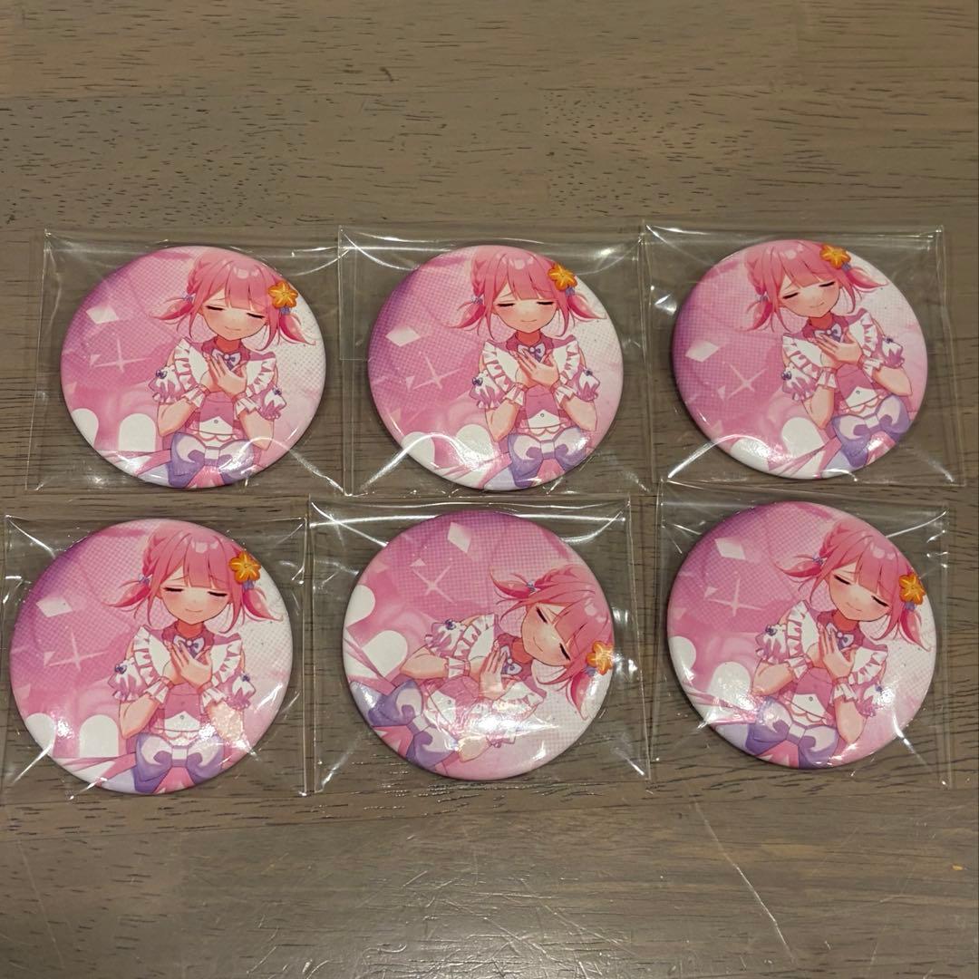 なーな 6時のおやつ 缶バッジ - メルカリ