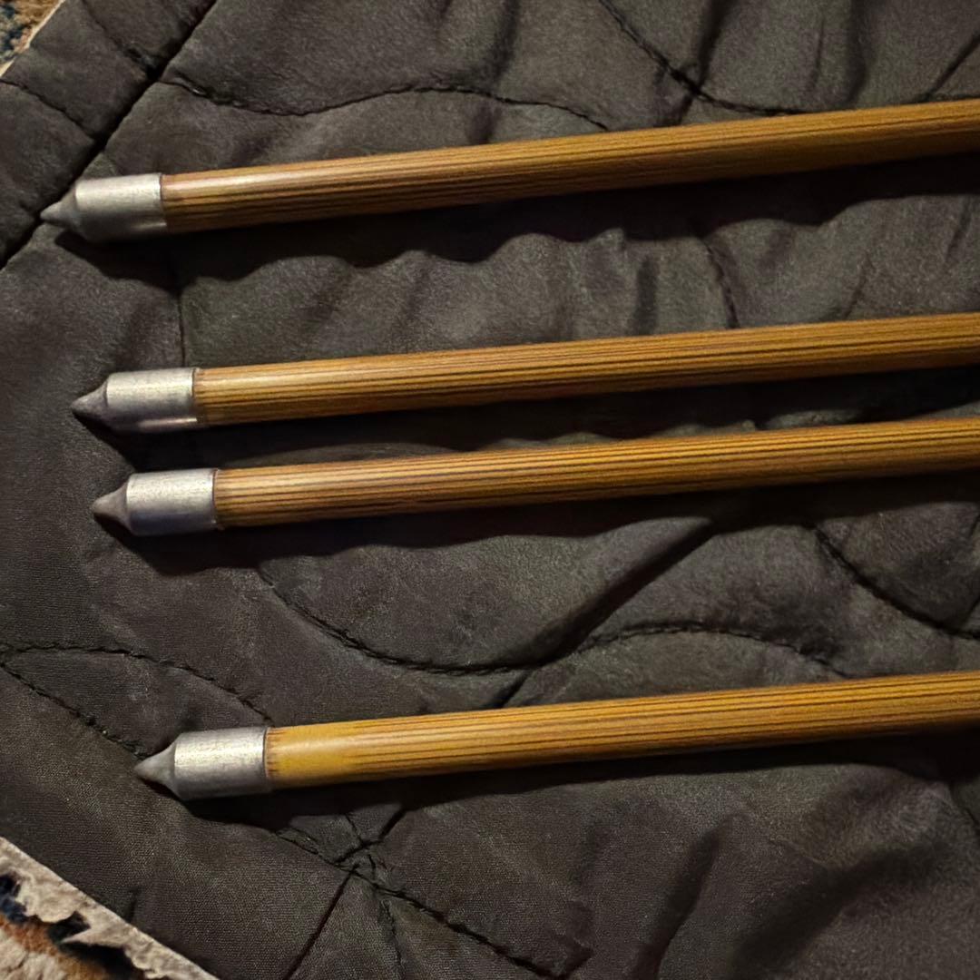 KC麦粒カーボン8023 96cm 黒鷲尾羽