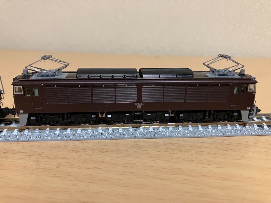 TOMIX 98922 EF63形電気機関車 24・25号機、茶色セット