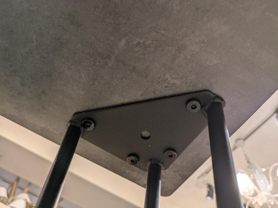 【極美品】デスク アッシュグレイ PCデスク ライトグレー 幅90㎝