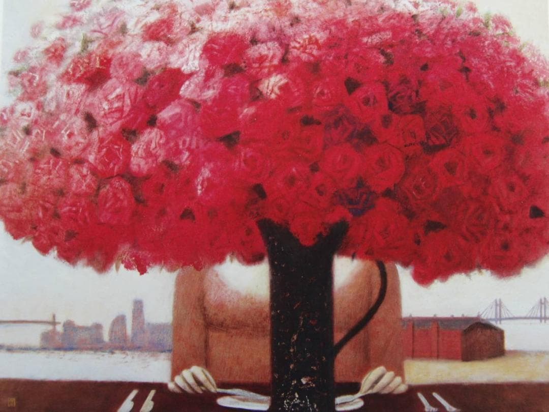 佐々木豊、【港のレストラン】、「希少な画集より、状態良好、新品高級額装付 佐々木 豊 【港のレストラン】 希少画集画、状態良好、新品高級額装付