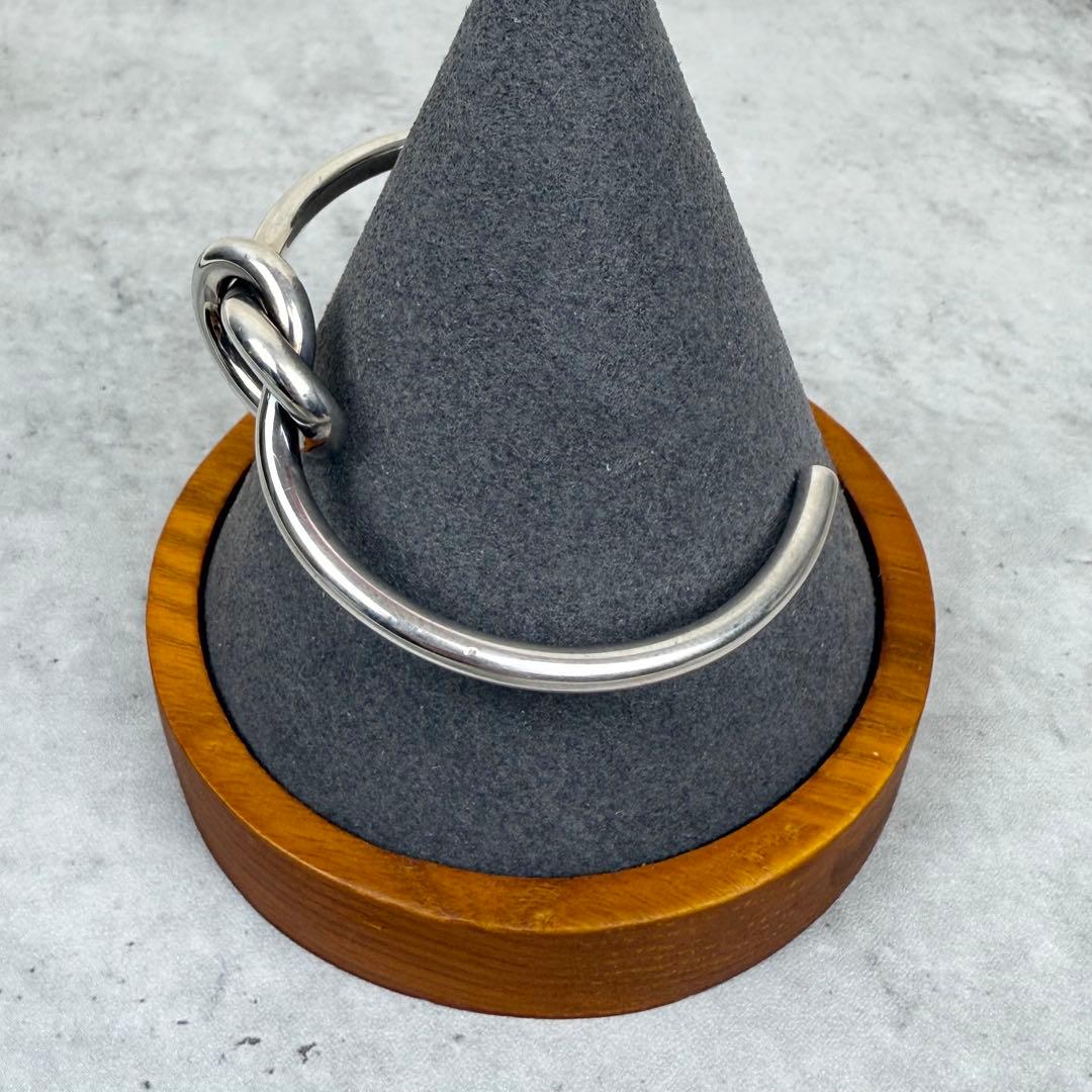  ジョージジェンセン ラブノットシルバー925 バングル