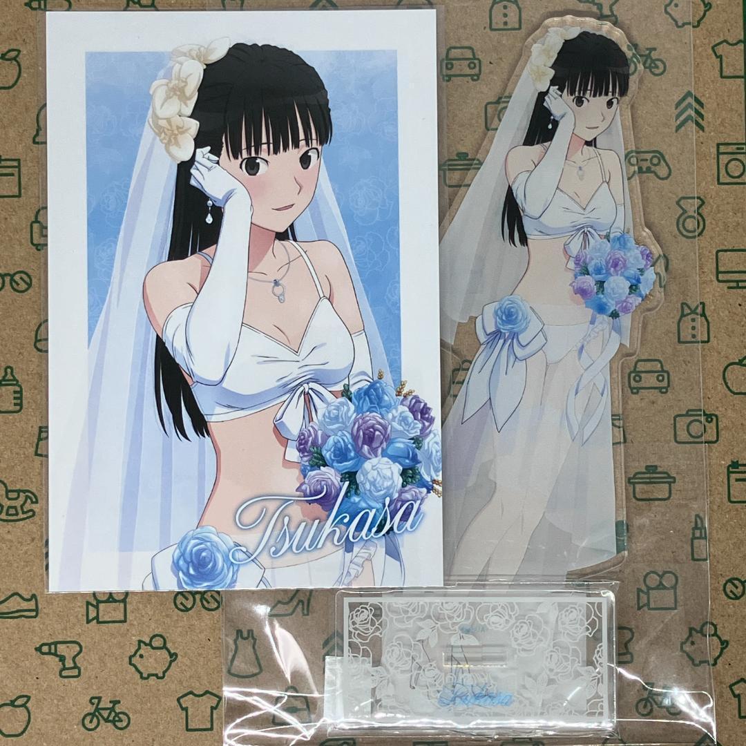 絢辻詞 アクスタ+ポストカード ウェディング水着ver. アマガミSS