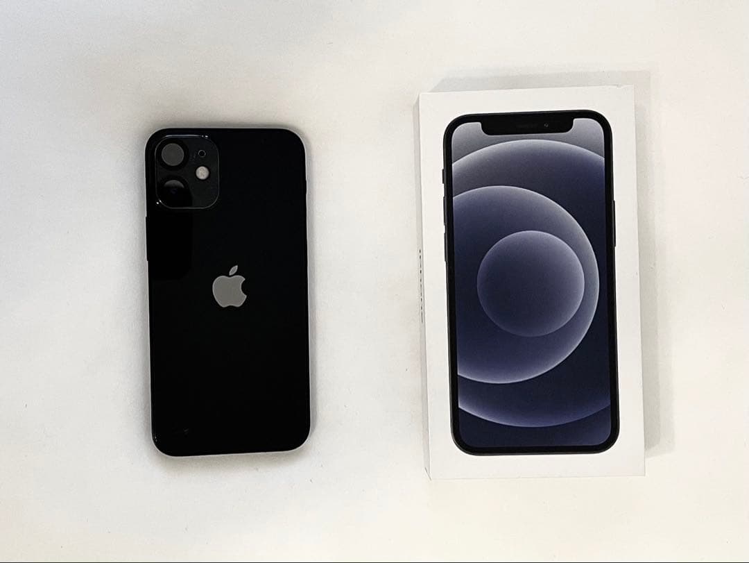 Apple iPhone 12 mini 128GBブラック 本体 箱付き