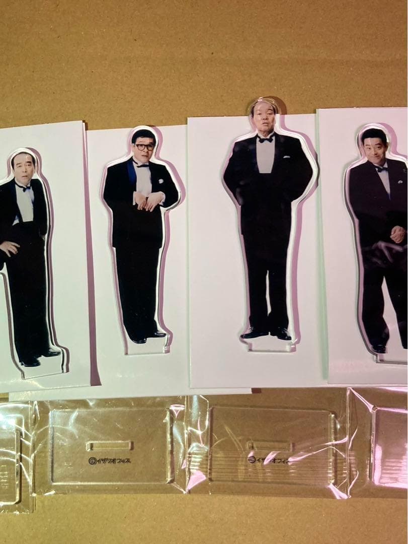 ザ・ドリフターズ アクリルスタンド 5個セット/志村/加藤/いかりや 仲本 高木