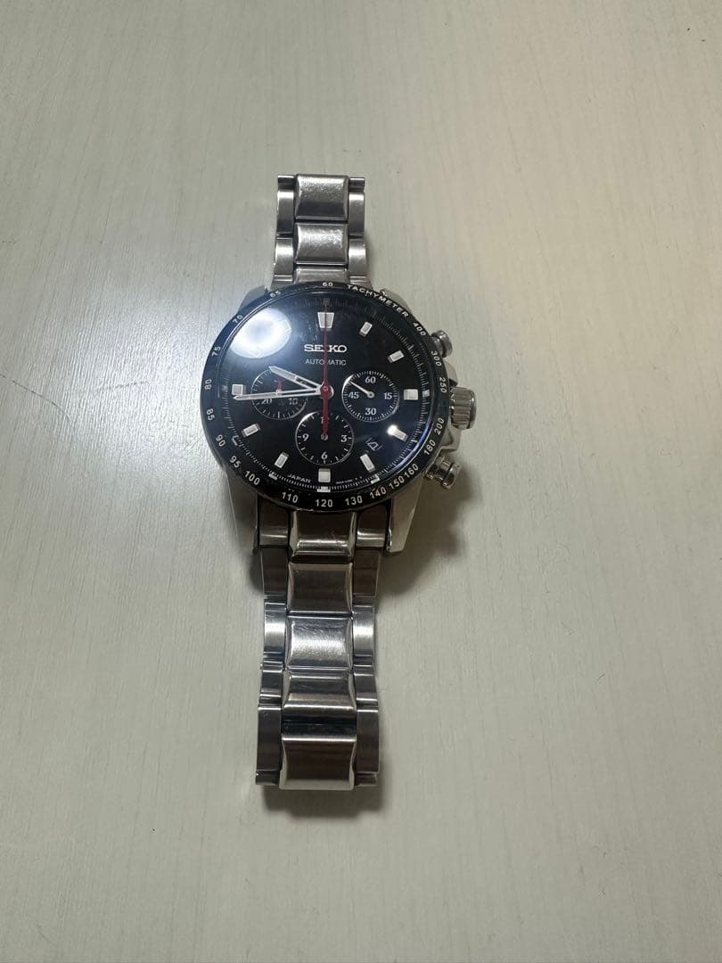 SEIKO セイコー 自動巻 クロノグラフ 8R28 00B0本体のみ USED