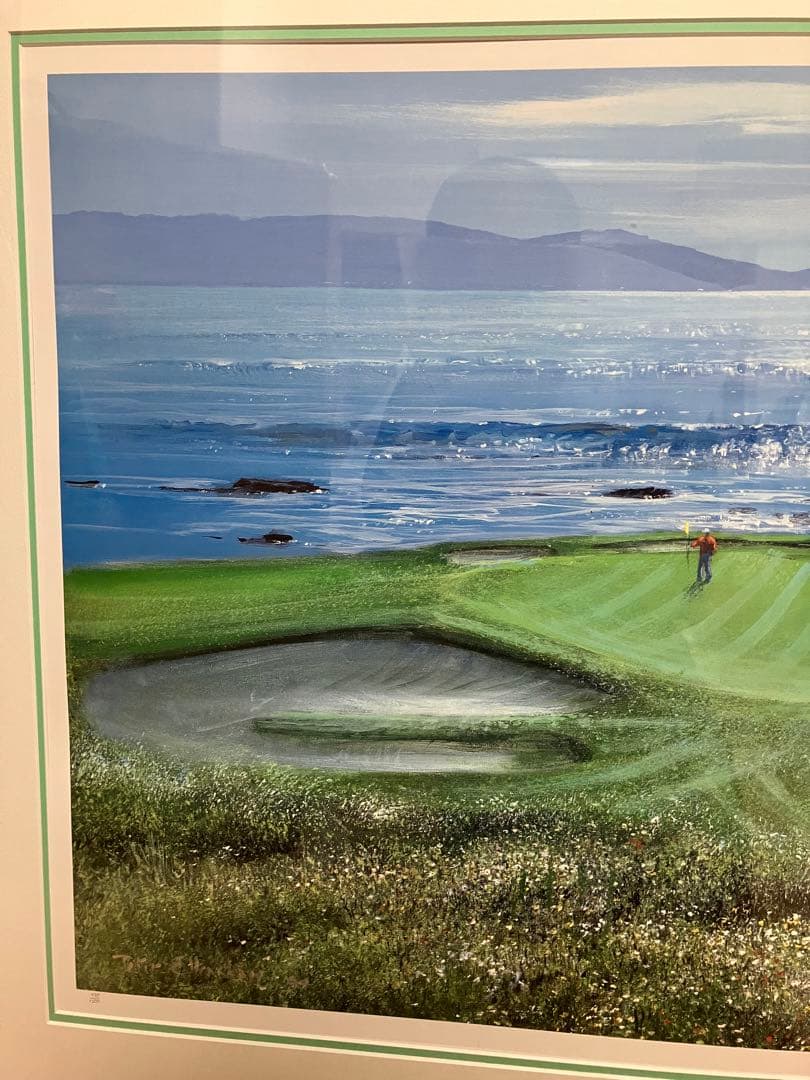 pebble beach-seventh hole』ピーター・エレンショウ作