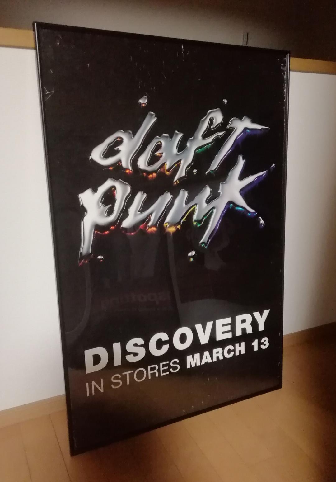 DAFT PUNK ダフト パンクDISCOVERY額装 特大 ポスター