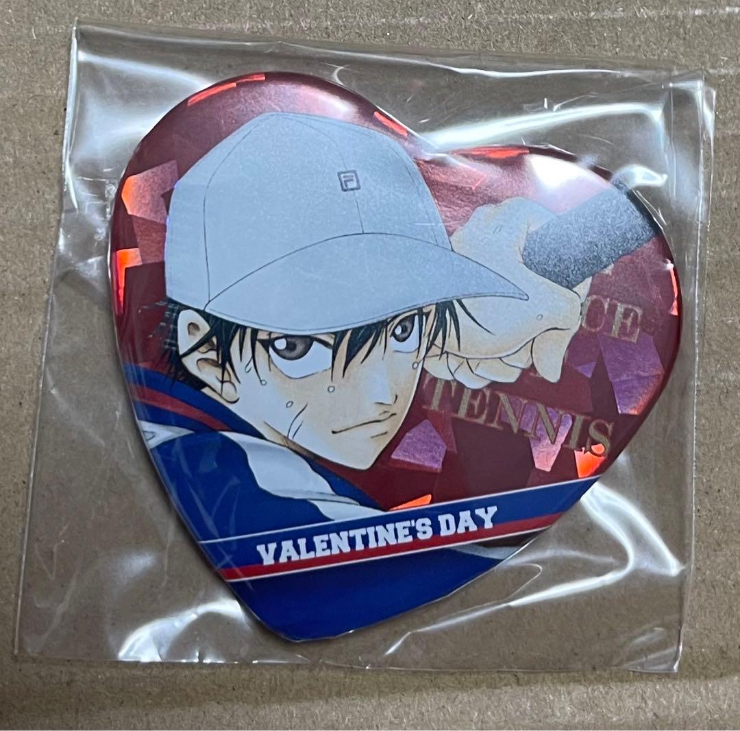 テニスの王子様ハート缶バッジ越前リョーマ