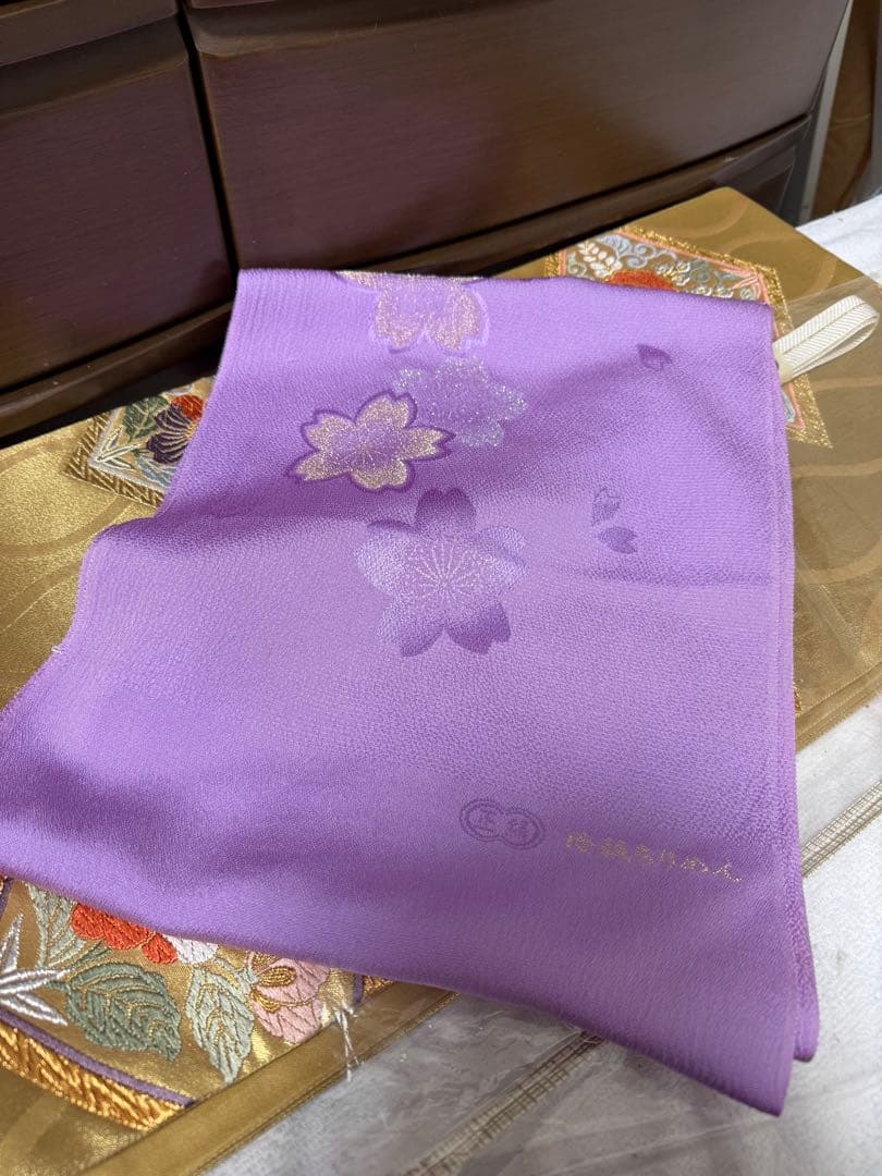 美術友禅振袖 吉祥立涌四季草花別誂え証書付き 長襦袢 新品袋帯 - メルカリ