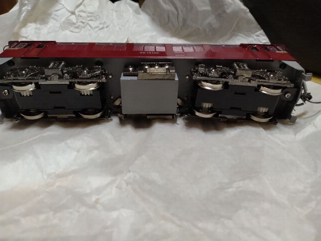 カツミ　HOゲージ　ED75形電気機関車　ブラスモデル