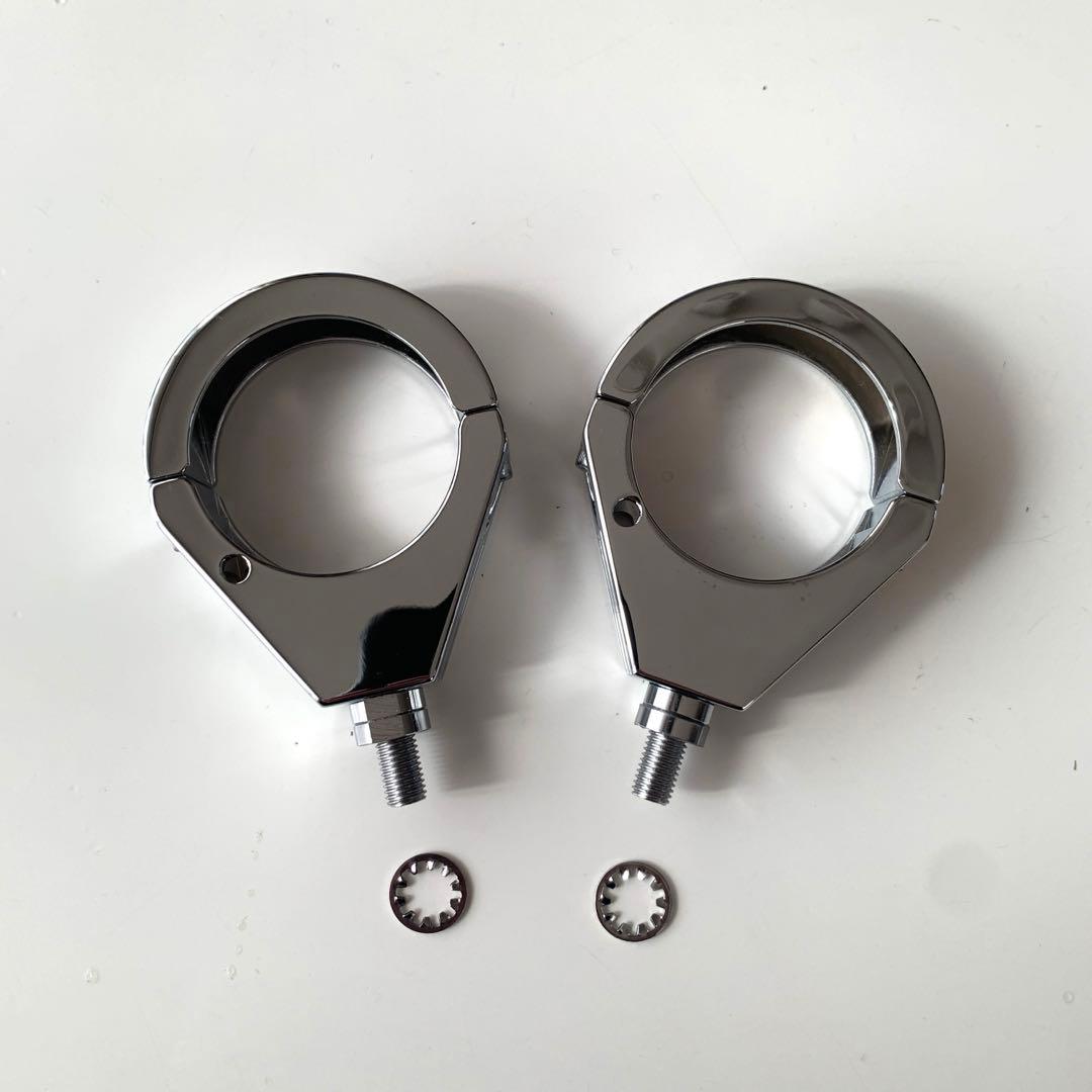 ハーレー純正49mmフォーク用クランプ