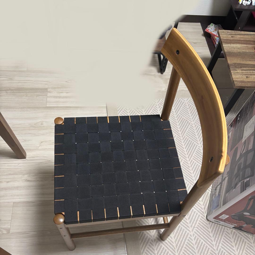 【セット・テーブルのみ椅子のみ可】ダイニングテーブル ikea ナッカンネース