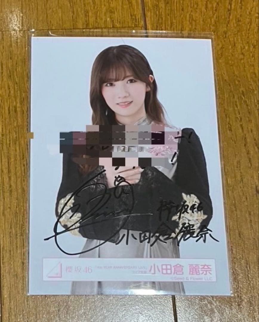 み*ち様 櫻坂46 生写真　4th ANNIVERSARY ライブ衣装　小田倉麗 み*ち様 櫻坂46 生写真 4th ANNIVERSARY ライブ衣装 小田倉麗 み*ち様