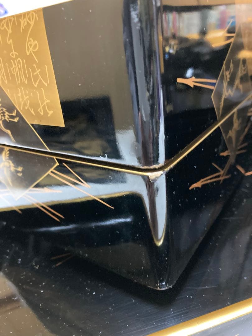 【貴重】重箱 四段重 お屠蘇 御膳セット 塗り 漆器