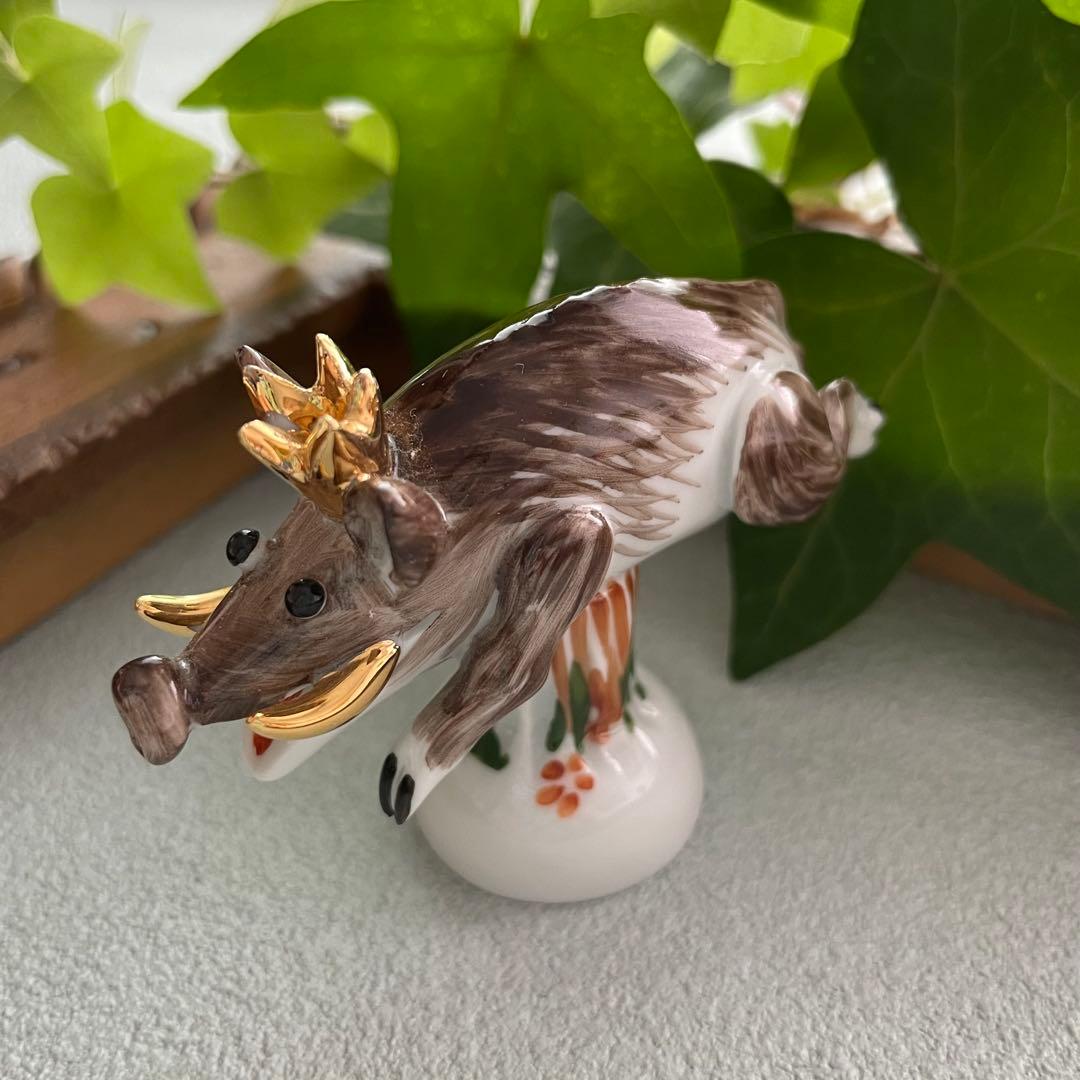 Meissen マイセン ミニ干支 イノシシ